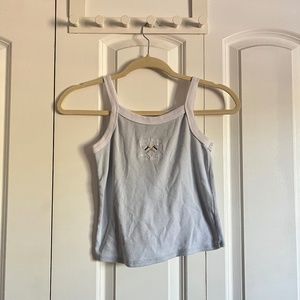 light blue new york sports club tank top